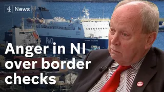 Mounting Unionist anger over GB-NI border checks