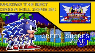 Making The BEST Green Hill Zone level in ROBLOX Classic Sonic simulator - JMG