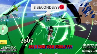 Dark Blade is def PAY TO WIN | MOBILE | BLOX FRUITS | BOUNTY HUNTING  #bloxfruits