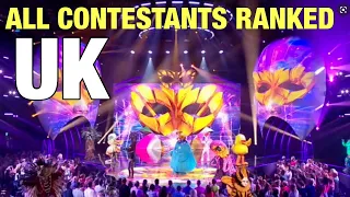 The Masked Singer All Contestants Ranked | Season 1 & Season 2 UK