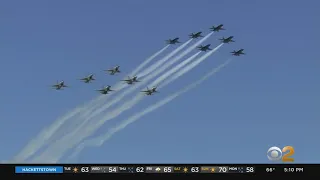 Blue Angels, Thunderbirds Fly Over Tri-State Area To Honor Health Care Workers