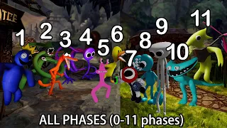 (ALL PHASES) 3D CYAN & 3D Yellow 2 Join | FNF Friends To Your End but New Rainbow Friends Chapter 2