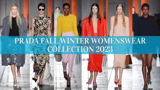 Prada Fall Winter Womenswear 2023 #trending #trendingvideo #fall #prada