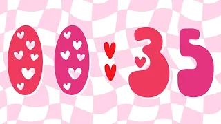 35 Second Groovy Hearts Timer