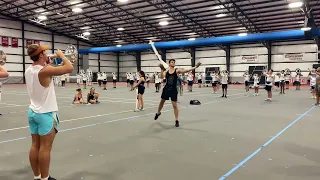 2022 Bluecoats: “Thumbs” in the fieldhouse