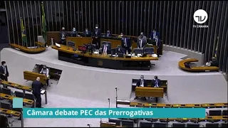 Deputados adiam para hoje votação da Pec das Prerrogativas - 26/02/2021