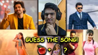 Guess the Telugu Song from Emojis/Clues Challenge | CoolSandBoy | Telugu