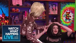 Sarah Paulson and Elisabeth Moss Imitate Dorinda Medley and Bethenny Frankel | RHONY | WWHL