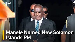 Solomon Islands Elects Former FM Manele as New Leader | TaiwanPlus News