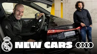 🚗 NEW Audi cars for Zidane, Ramos & Real Madrid team!