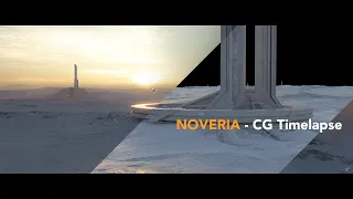 Noveria CG timelapse making of