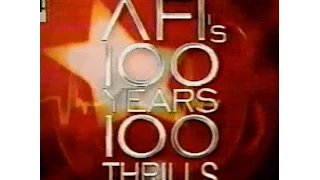 AFI 100 Years 100 Thrills Opening