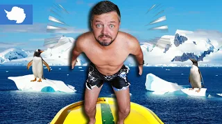 Am sărit în apa înghețată din Antarctica: curaj sau inconștiență? (Expediție ep. 2)