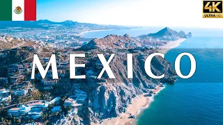 VOLANDO SOBRE MEXICO 4K | Increíble paisaje natural hermoso con música relajante | VÍDEO 4K UTRA HD