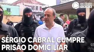 Sérgio Cabral cumpre prisão domiciliar em apartamento em Copacabana