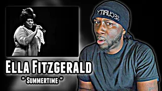 I'VE NEVER HEARD OF HER!.. *First Time Hearing* Ella Fitzgerald - Summertime | REACTION