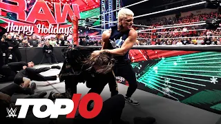 Top 10 Monday Night Raw moments: WWE Top 10, Dec. 18, 2023