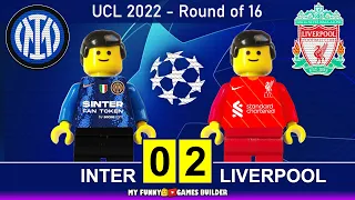 Inter vs Liverpool 0−2 • Champions League 2022 • All Goals & Extеndеd Highlights in Lego Football