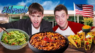 Brits Try REAL Tex-Mex for the first time!!