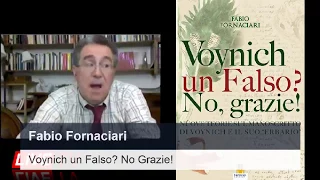 🇮🇹 Fabio Fornaciari - Voynich un Falso? No, grazie! - 29 Maggio 2017