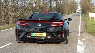 Honda NSX - Launch Control, Accelerations & Engine SOUNDS!