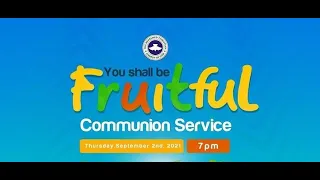 RCCG HOLY COMMUNION SERVICE - SEPTEMBER 2021 - PASTOR E. A. ADEBOYE