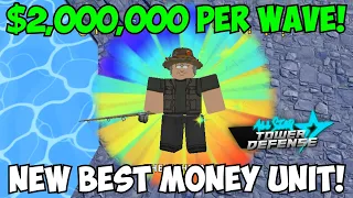 New Best MONEY UNIT "The Fisherman" 6 Star GIVES $2 MILLION PER WAVE?! (ASTD SHOWCASE)