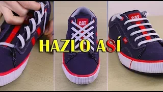 Como atar tus cordones de forma distinta | 3 maneras de amarrar tus agujetas con mucho STYLE!!