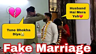 Fake Marriage Prank On Boyfriend !! Breakup prank !! Gone Emotional !! Simran Manchanda