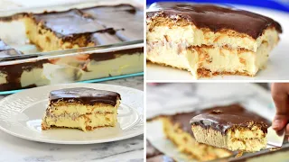 No-Bake Eclairs Cake