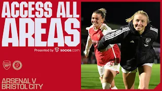 ACCESS ALL AREAS | Arsenal vs Bristol City (5-0) | All the goals, backstage access and celebrations!