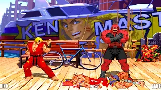 BURNING KEN VS CYBER SAGAT! THE BEST FIGHT EVER!