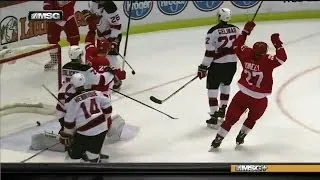 13/14 RS: NJ @ Det Highlights - 3/7/14