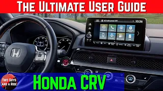 2023 HONDA CRV EXL - CarTech How To - STEP BY STEP