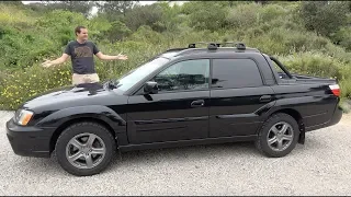 Subaru Baja Turbo - это странный, быстрый пикап Subaru