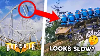 Does HYPERIA look SLOW?? - Thorpe Park