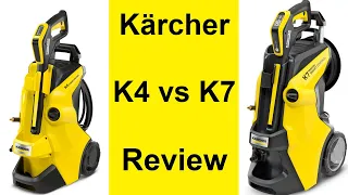 Karcher K4 vs K7 High Pressure Washer Comparison Review