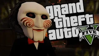 JIGSAW THE KILLER MOD (GTA 5 PC Mods Gameplay)