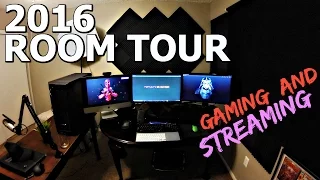 2016 Gaming Setup and Room Tour [Twitch Streaming/Youtube]
