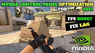 Best 2021 Nvidia Control Panel Optimization for CS:GO on Low End PC