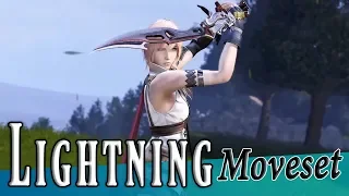 Lightning 2.0 (Rework) Moveset + Detail - Dissidia Final Fantasy NT (DFFAC/DFFNT)