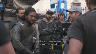Kit Harington's farewell speech on the last day of filming Game Of Thrones
