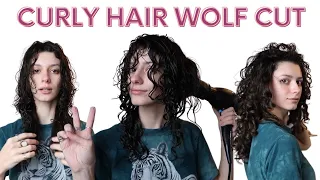 WOLF CUT CURLY GIRL METHOD