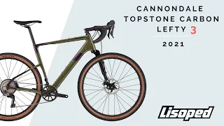 Гравийный велосипед Cannondale Topstone Carbon Lefty 3 (2021)