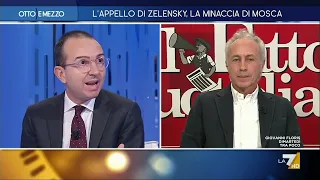 De Angelis vs Travaglio: "Ignobile consigliare agli ucraini di arrendersi", "Giudichi senza leggere"