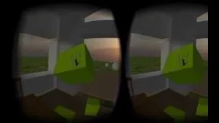 Interaction with virtual objects using Leap Motion and Oculus DK 2