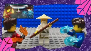 Lego Ninjago: Crystalized Kai vs Jay Stop Motion Recreation