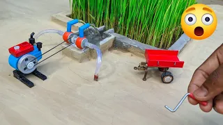 top most creative mini farming project part 2 | mini water tank| science project @sunfarming7533