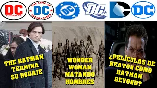 #DCNEWS ¿WONDER WOMAN DECAPITANDO HOMBRES? ¿SIGUE EL SNYDER CUT? RODAJE THE BATMAN, BATMAN BEYOND