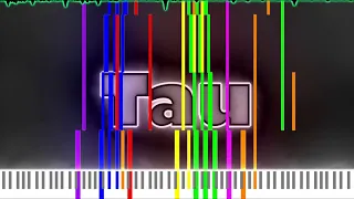 TAU | 6283185 NOTES | BLACK MIDI | 8 BIT VERSION